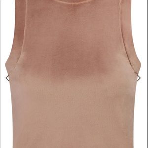 Velour tank top Skins collection